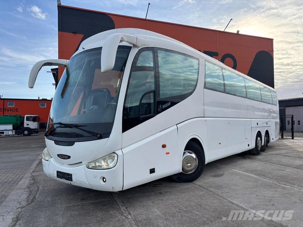 Scania K 124 Irizar 6x2 AC / AUXILIARY HEATING / WC Tūrisma autobusi