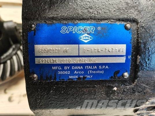Bobcat T 40140 differential Ejes