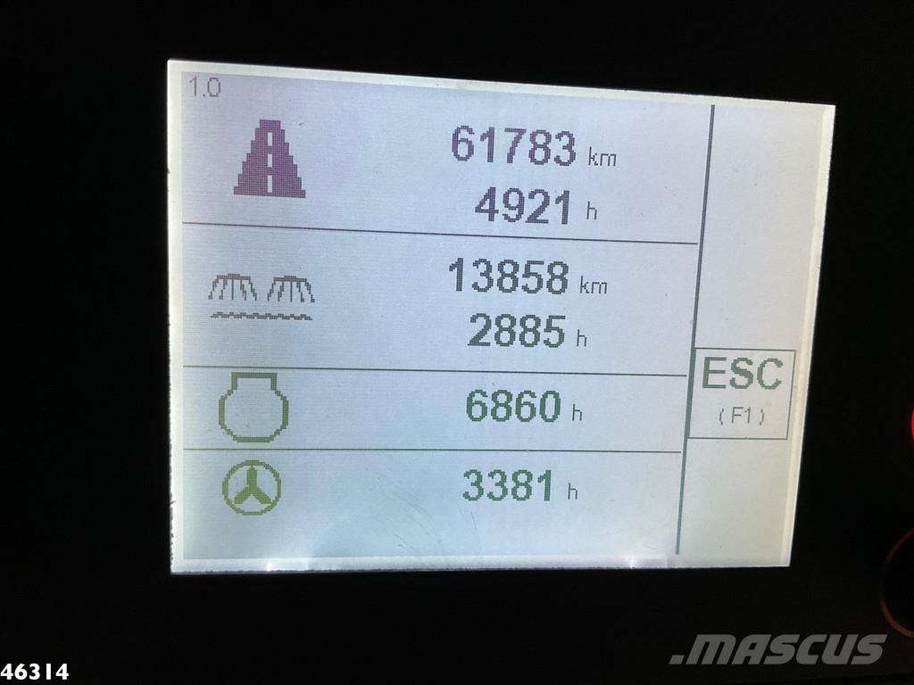 Schmidt Compact 400 Euro 6 with 3-rd brush Veegwagens