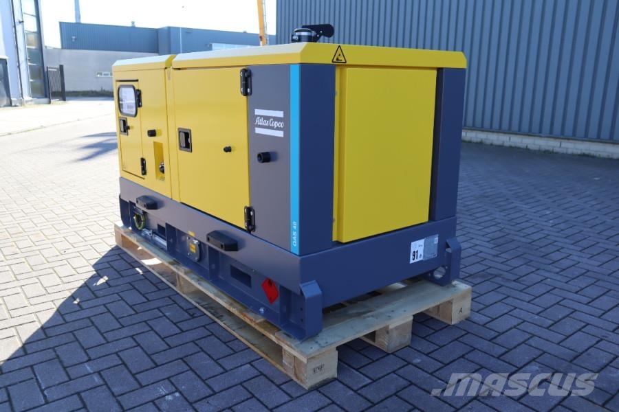 Atlas Copco QAS 40 ST3 Valid inspection, *Guarantee! Diesel, 4 Dyzeliniai generatoriai