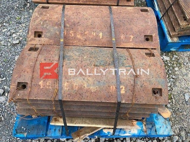 Sheepbridge Roll Crusher Shaft and Wear Parts 石料回收设备