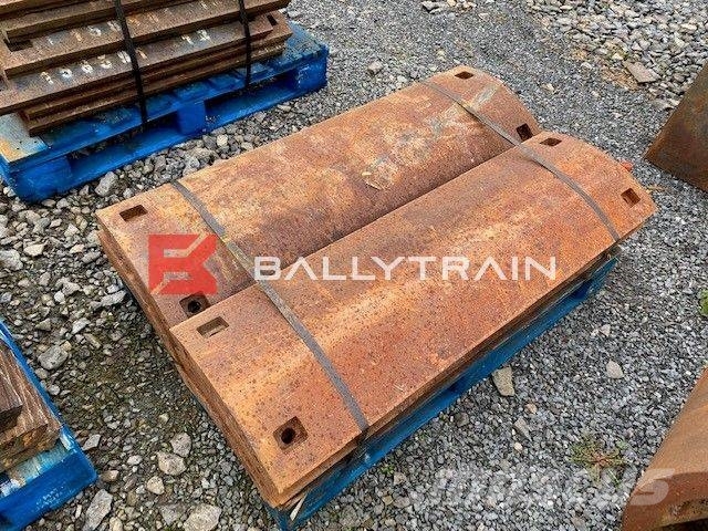 Sheepbridge Roll Crusher Shaft and Wear Parts 石料回收设备