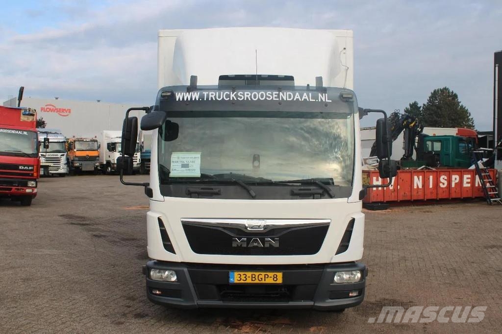 MAN TGL reserved 12.180 + EURO 6 + 12T Box body trucks
