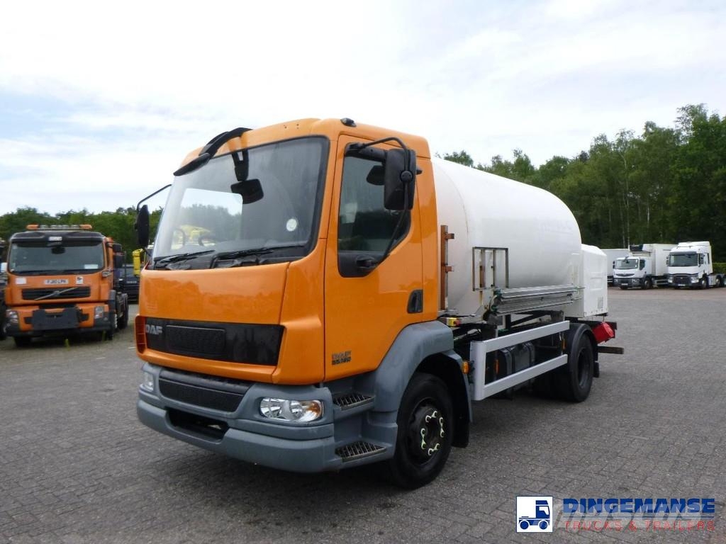 DAF LF 55.180 4x2 RHD ARGON gas truck 5.9 m3 탱커 트럭