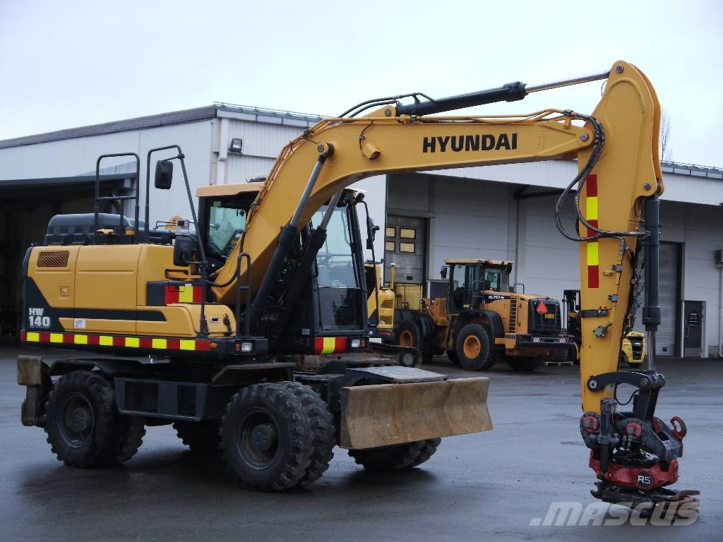 Hyundai HW 140 Колесни екскаватори
