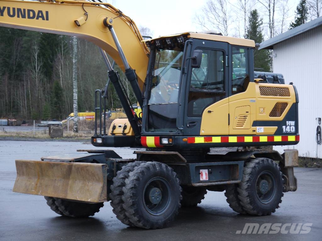 Hyundai HW 140 Колесни екскаватори