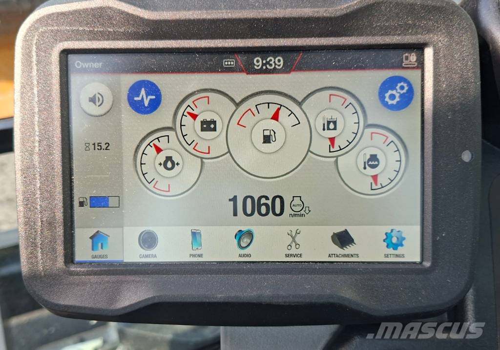 Bobcat E60 Kaivinkone Engcon pyörittäjällä Mini kotrók < 7t