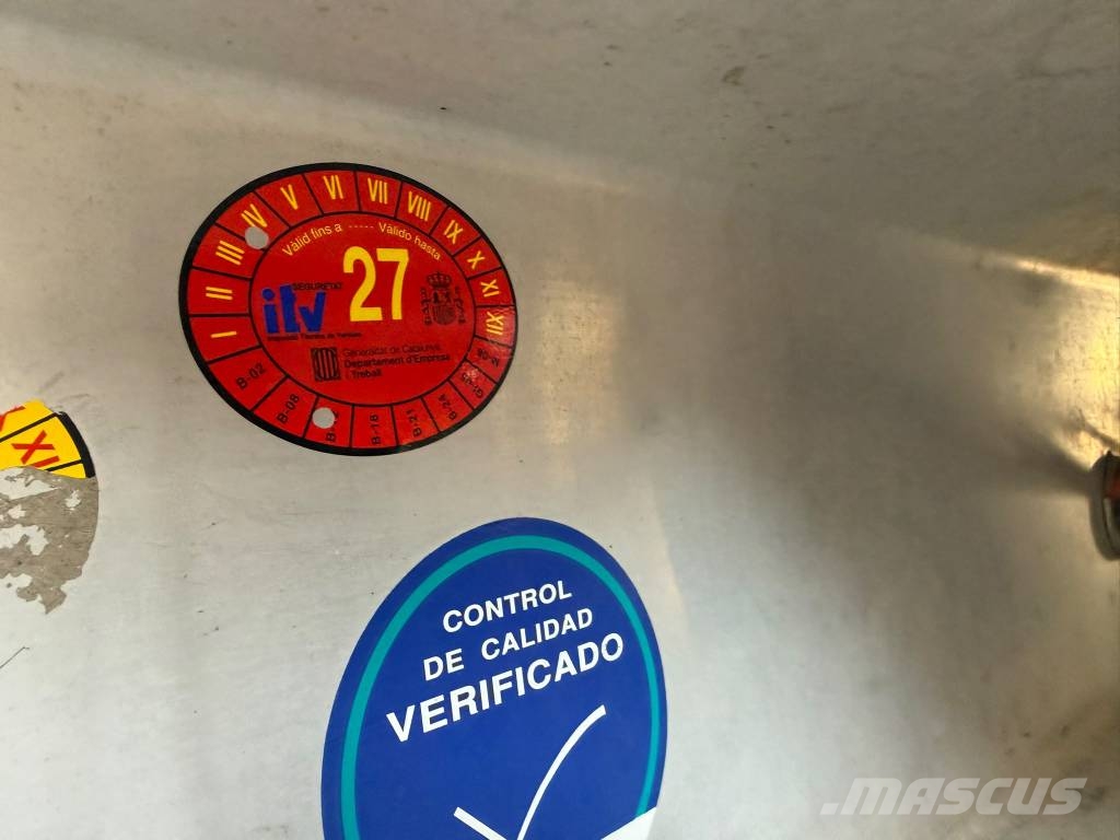 TISVOL ALUMINIO 46M3 Ostale poluprikolice
