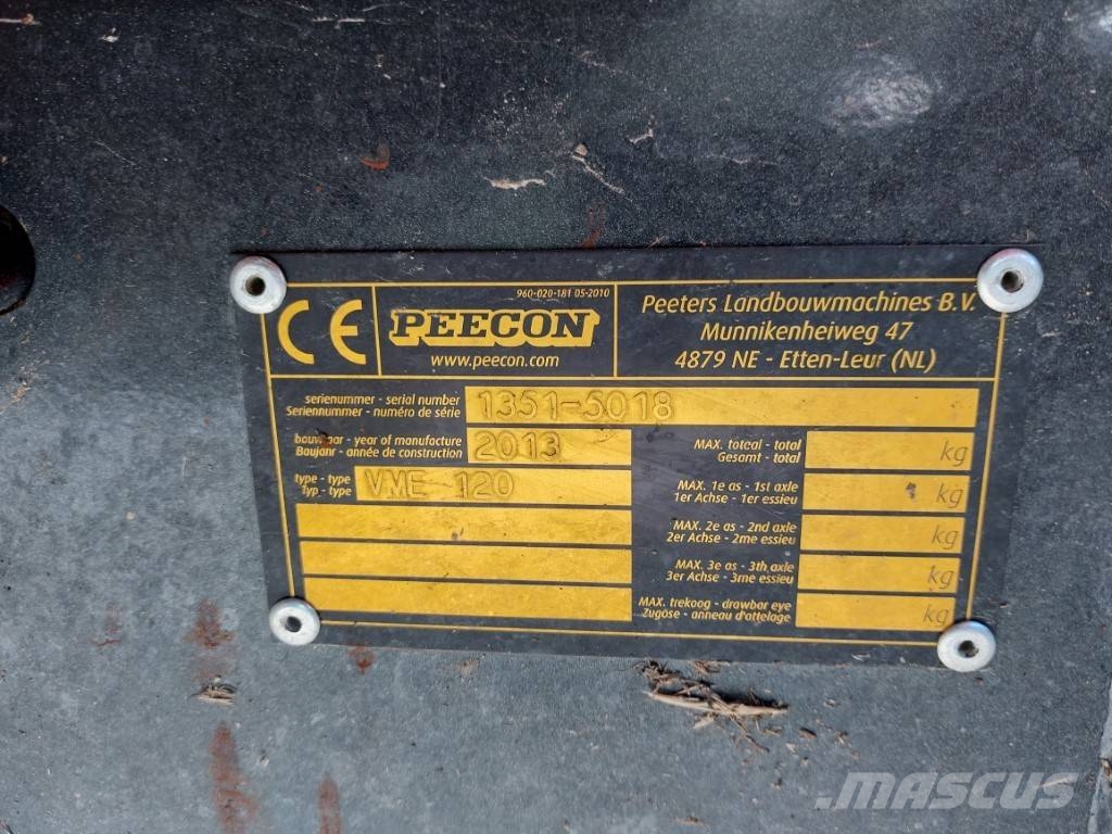 Peecon VME 120 ملقمات خلاط