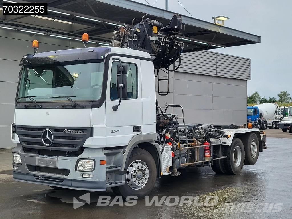 Mercedes-Benz Actros 2541 6X2 Jonsered J1142Z80A Crane + 20 tons gancho Caminhões Roll-on Roll-off