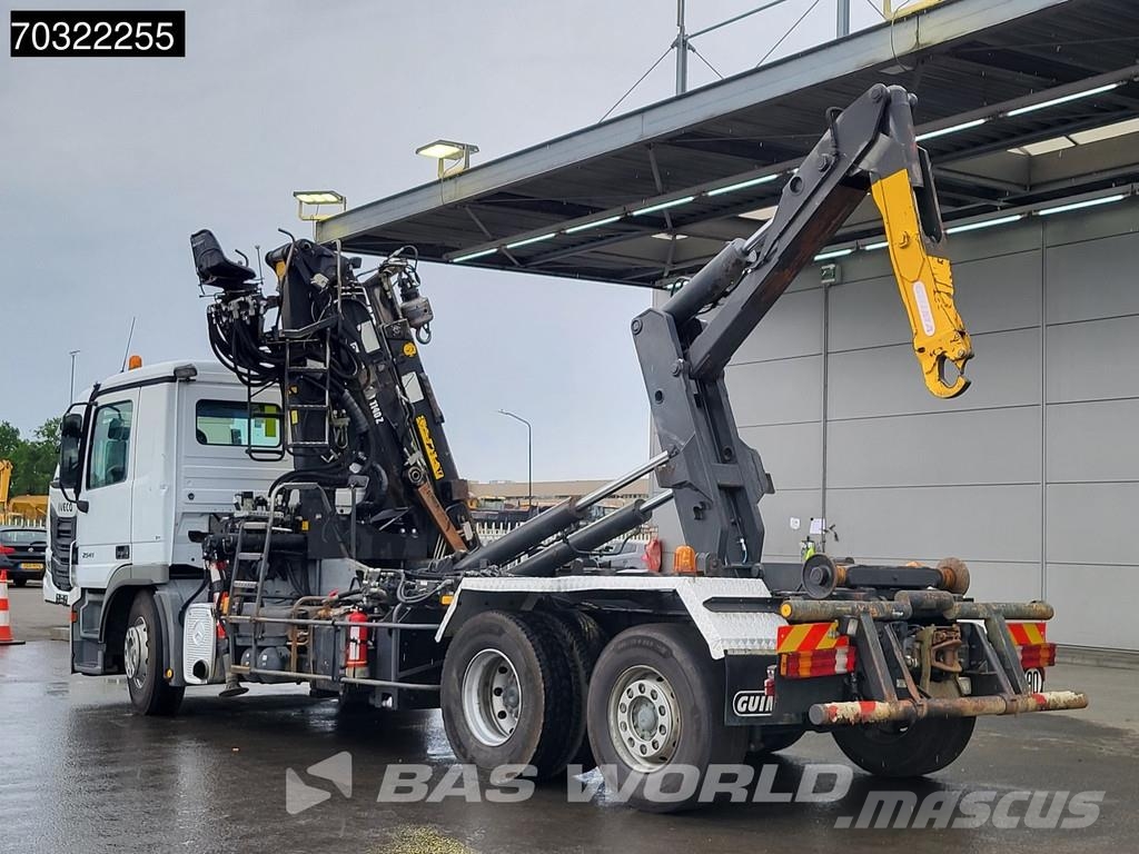 Mercedes-Benz Actros 2541 6X2 Jonsered J1142Z80A Crane + 20 tons gancho Caminhões Roll-on Roll-off