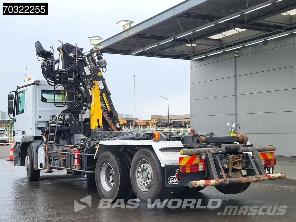 Mercedes-Benz Actros 2541 6X2 Jonsered J1142Z80A Crane + 20 tons gancho Caminhões Roll-on Roll-off