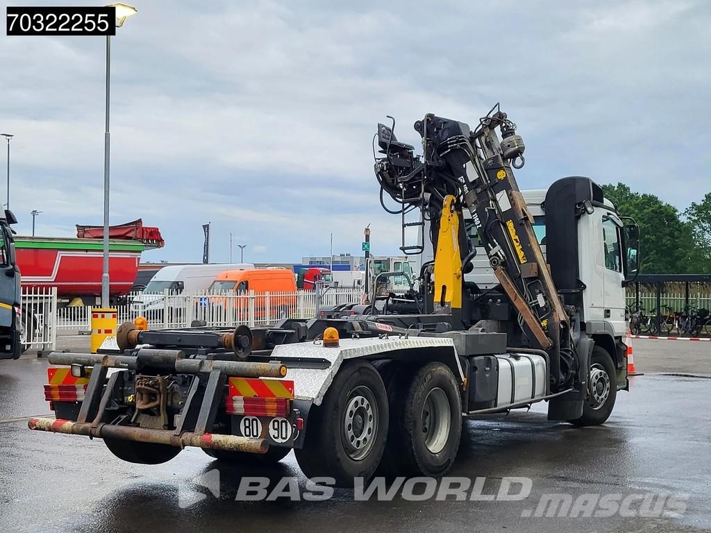Mercedes-Benz Actros 2541 6X2 Jonsered J1142Z80A Crane + 20 tons gancho Caminhões Roll-on Roll-off