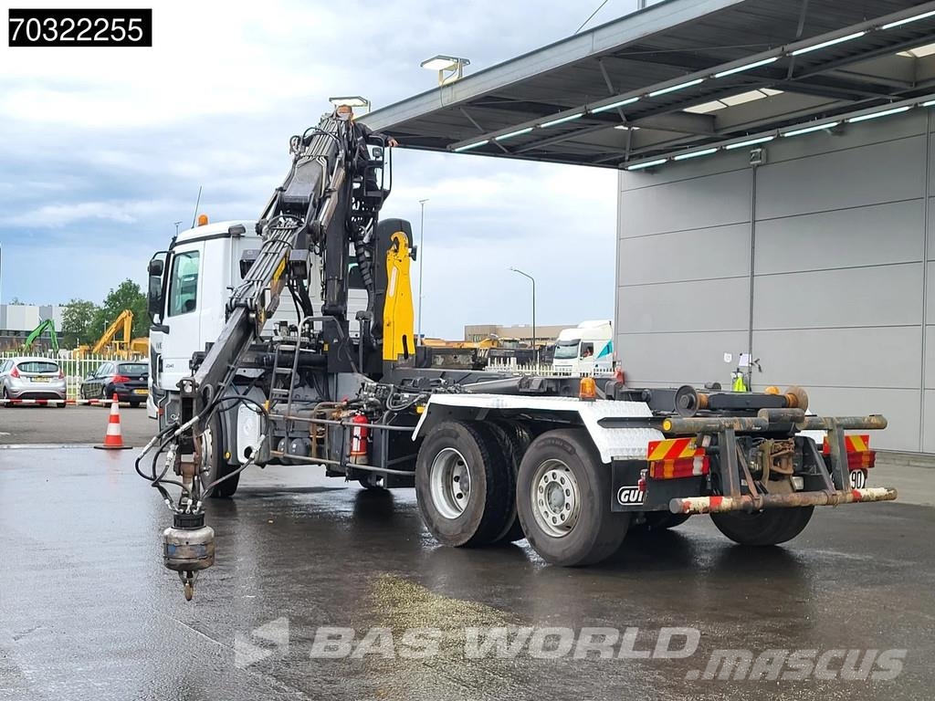 Mercedes-Benz Actros 2541 6X2 Jonsered J1142Z80A Crane + 20 tons gancho Caminhões Roll-on Roll-off