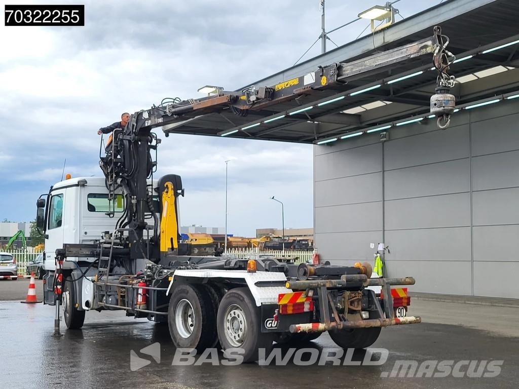 Mercedes-Benz Actros 2541 6X2 Jonsered J1142Z80A Crane + 20 tons gancho Caminhões Roll-on Roll-off