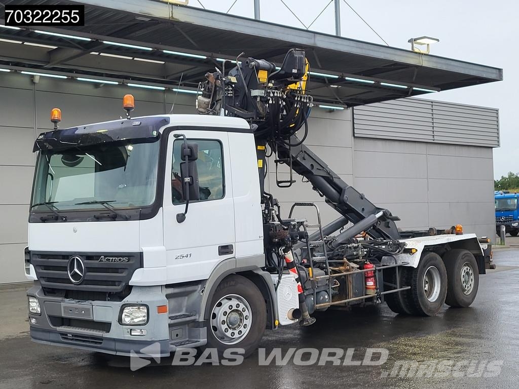 Mercedes-Benz Actros 2541 6X2 Jonsered J1142Z80A Crane + 20 tons gancho Caminhões Roll-on Roll-off