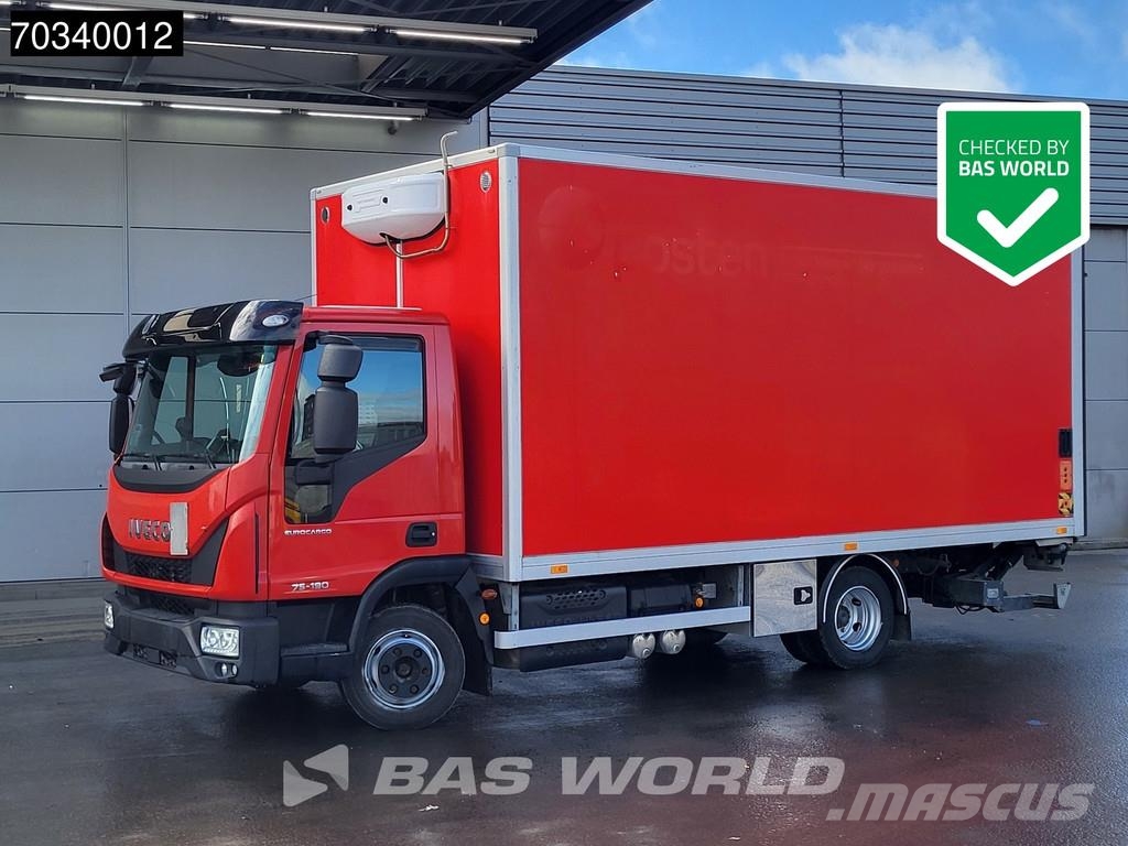 Iveco Eurocargo 75E190 Eurocargo 4X2 8tonner 1500kg Lade Camiões de caixa fechada
