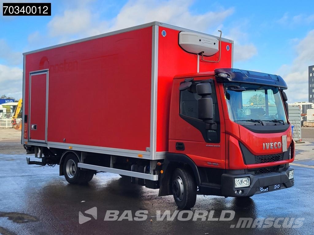 Iveco Eurocargo 75E190 Eurocargo 4X2 8tonner 1500kg Lade Camiões de caixa fechada