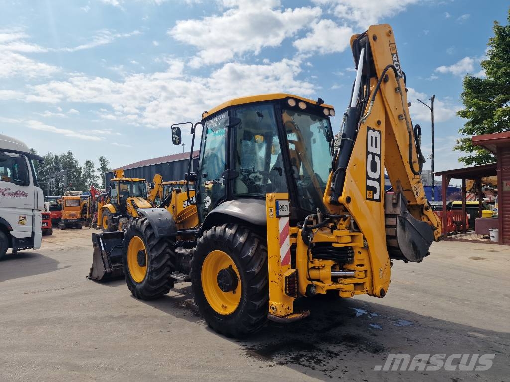 JCB 4CX *Joysticks* Ekskavatoriniai krautuvai