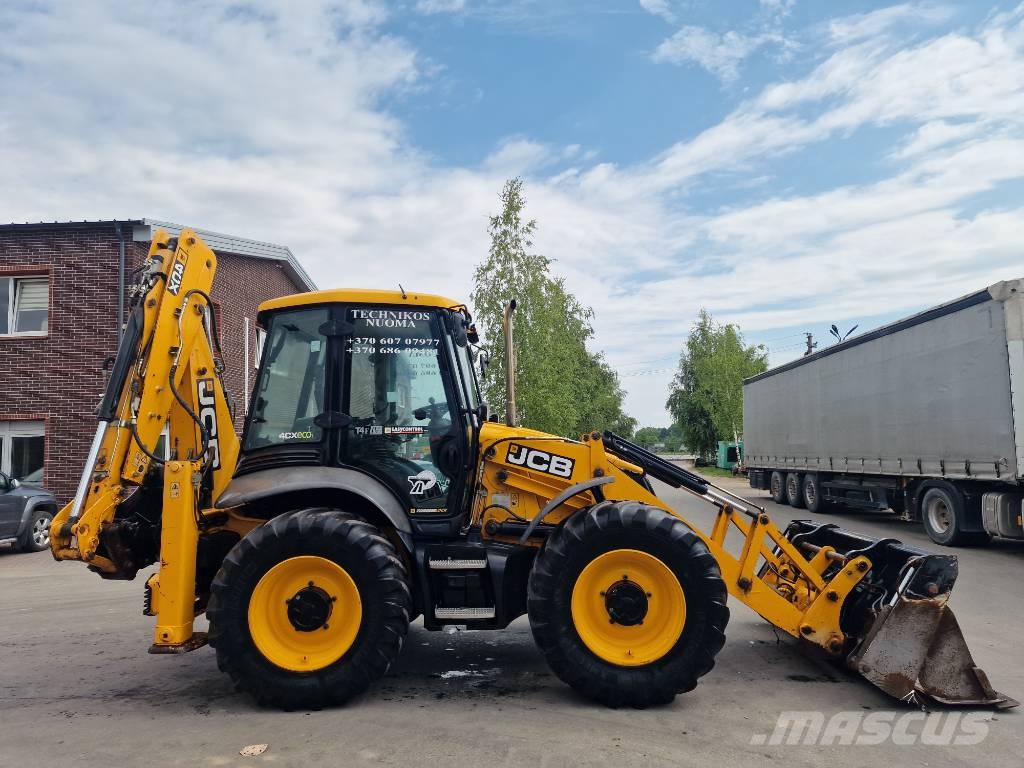 JCB 4CX *Joysticks* Ekskavatoriniai krautuvai