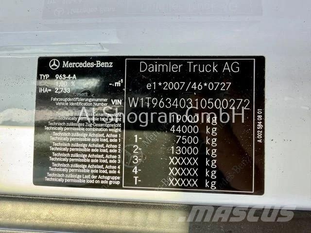 Mercedes-Benz Actros 1851 BigSpace/Retarder/Kipphydraulik/Eu6d/4 Седельные тягачи