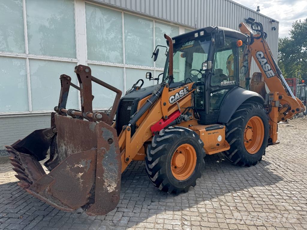 CASE 580 ST Graaf-laadcombinaties