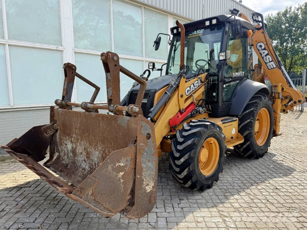 CASE 580 ST Graaf-laadcombinaties