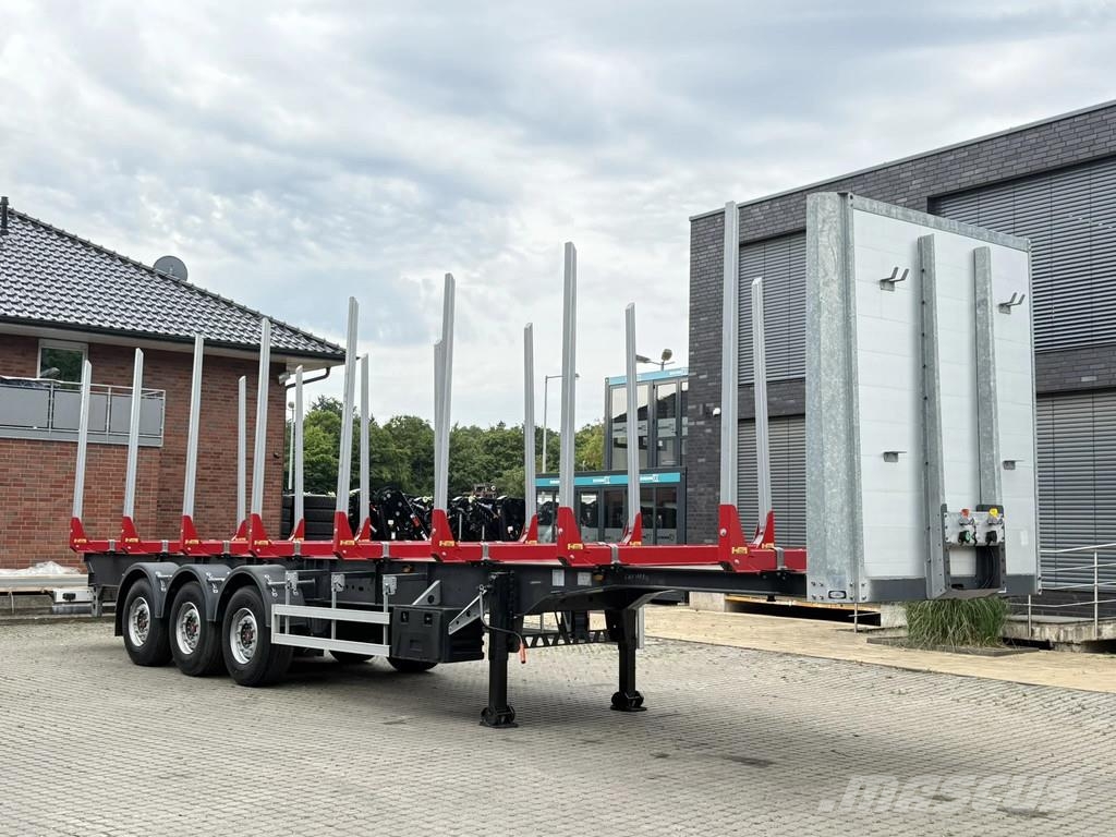 Euromix MTP HD Truck Solution Auflieger für den Transport von Напівпричепи-лісовози