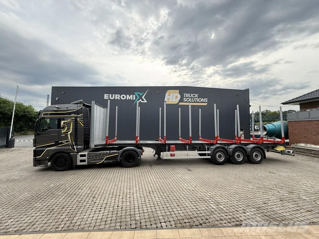Euromix MTP HD Truck Solution Auflieger für den Transport von Напівпричепи-лісовози