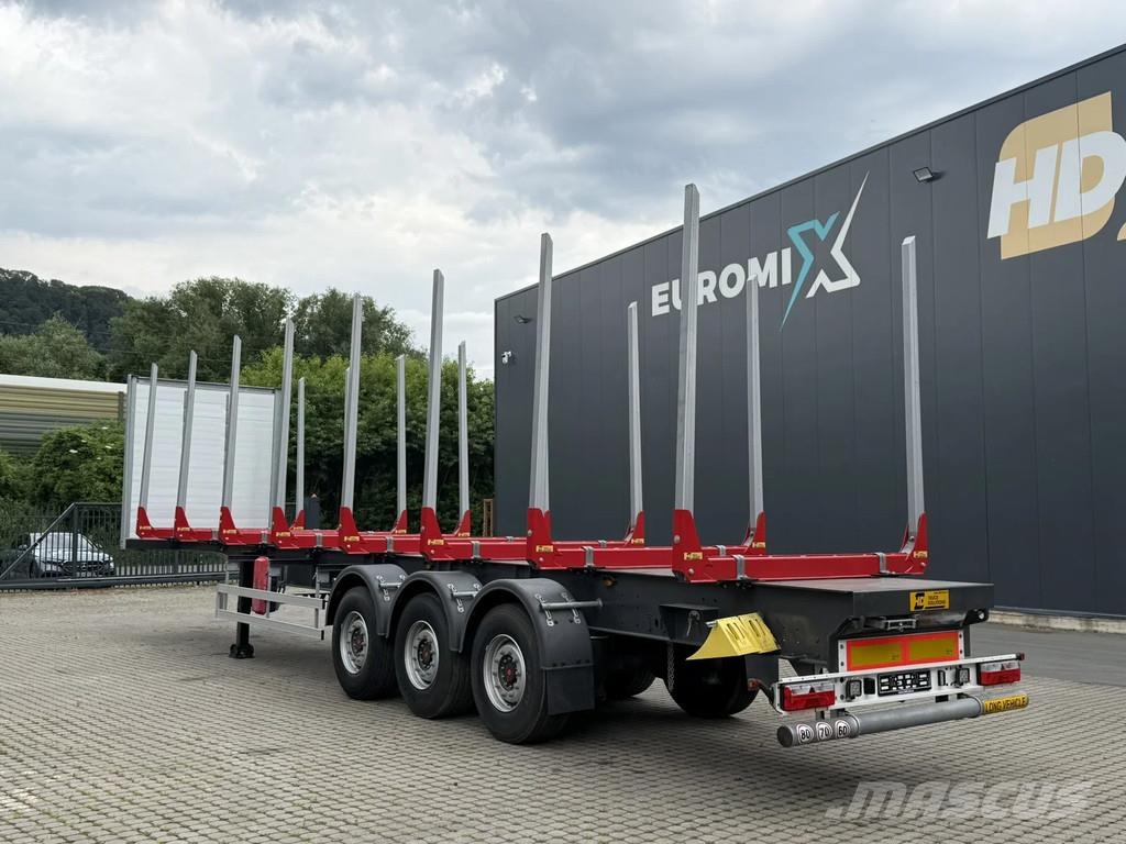 Euromix MTP HD Truck Solution Auflieger für den Transport von Semirimorchi per legno