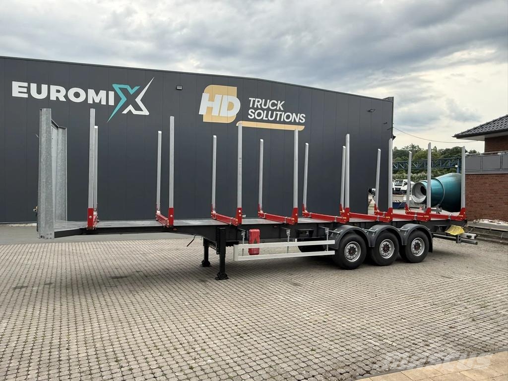 Euromix MTP HD Truck Solution Auflieger für den Transport von Semirimorchi per legno