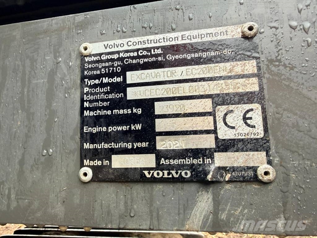 Volvo EC200E NL Raupenbagger