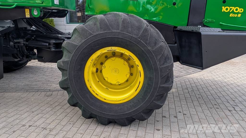 John Deere 1070 D Eco III Abbattitrici, Disboscatrici