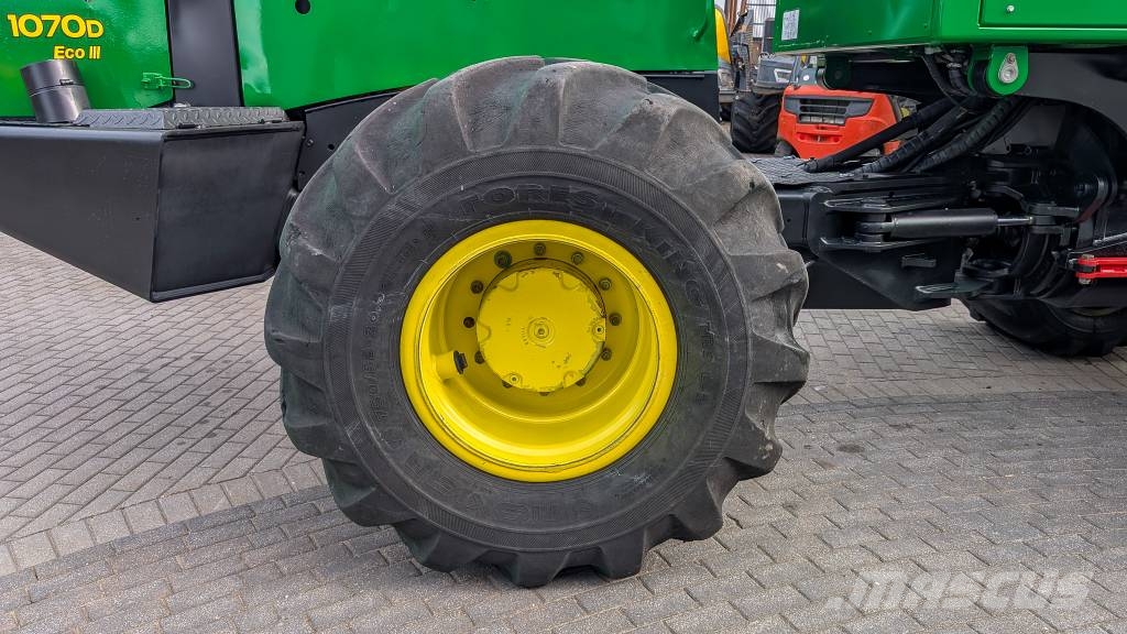 John Deere 1070 D Eco III Abbattitrici, Disboscatrici