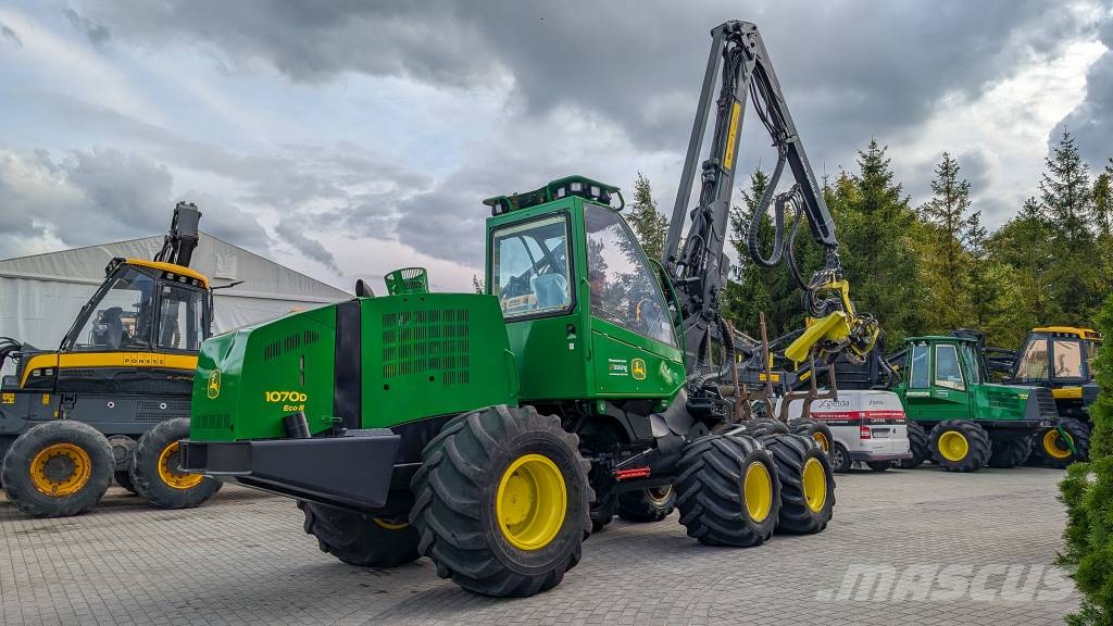 John Deere 1070 D Eco III Abbattitrici, Disboscatrici