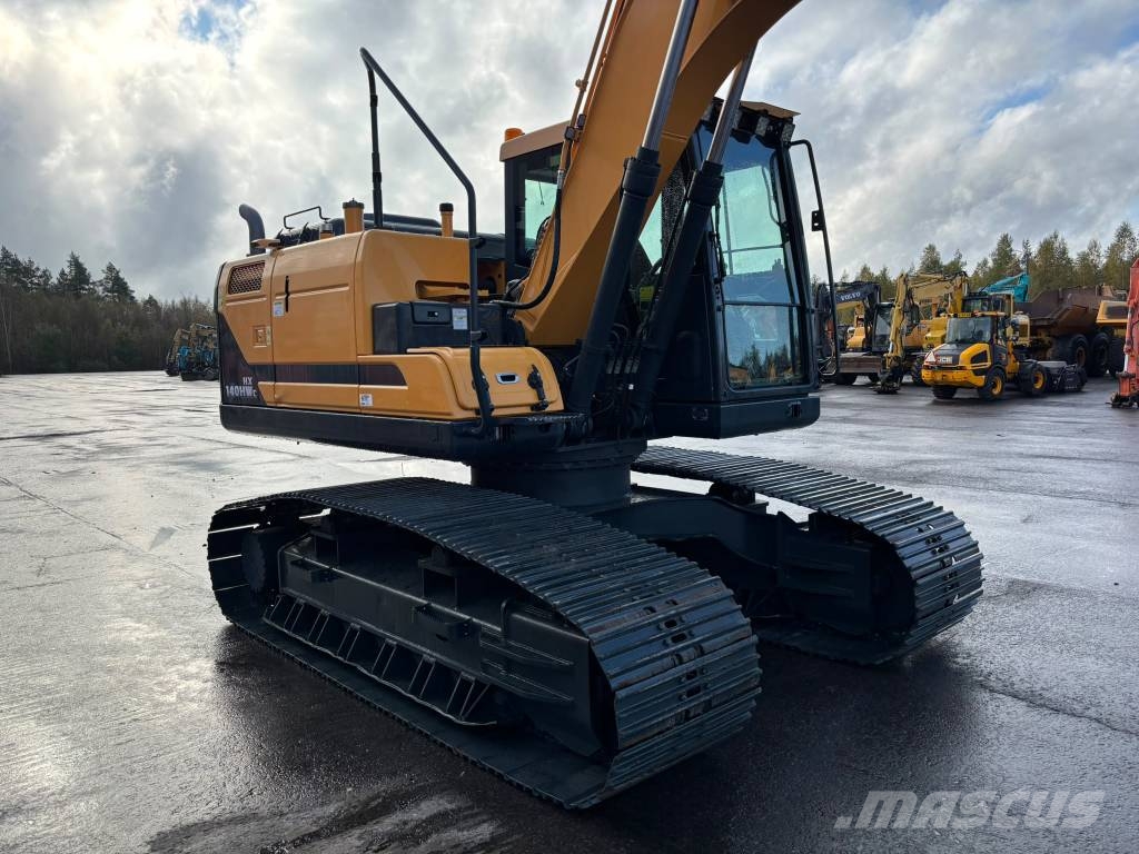 Hyundai HX 140 HW C / Metsäalusta, Rasvari, 800mm Telat Crawler excavators