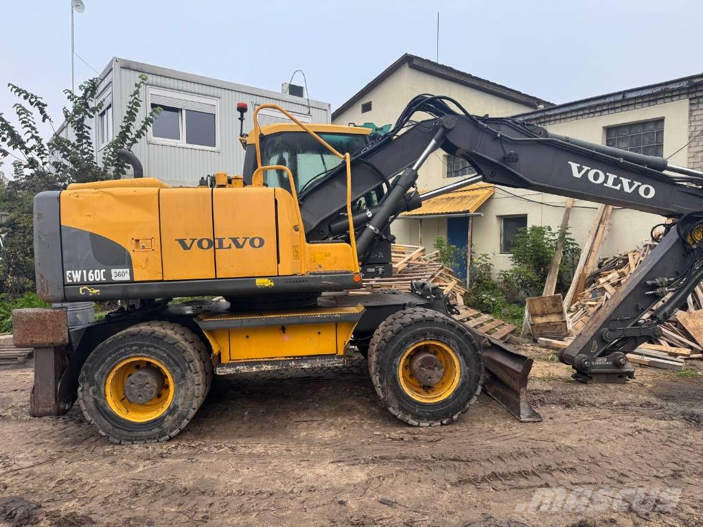 Volvo EW 160 C Bagri na kolesih