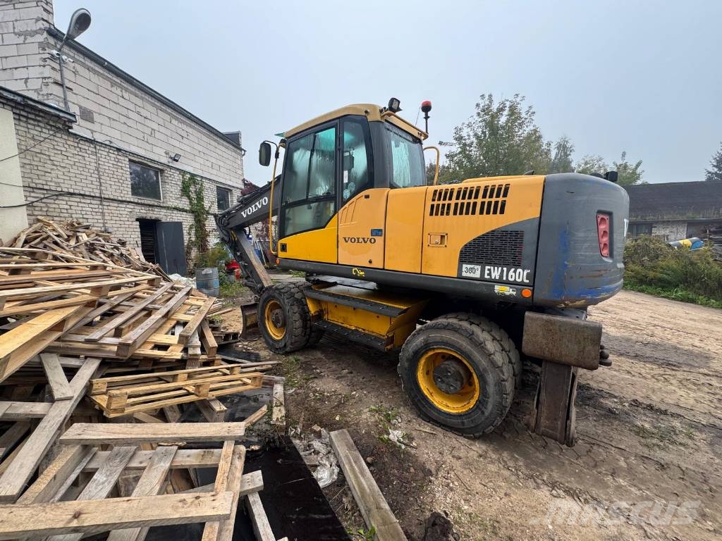 Volvo EW 160 C Bagri na kolesih