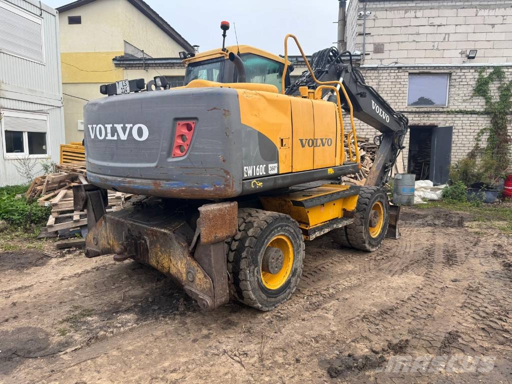 Volvo EW 160 C Bagri na kolesih