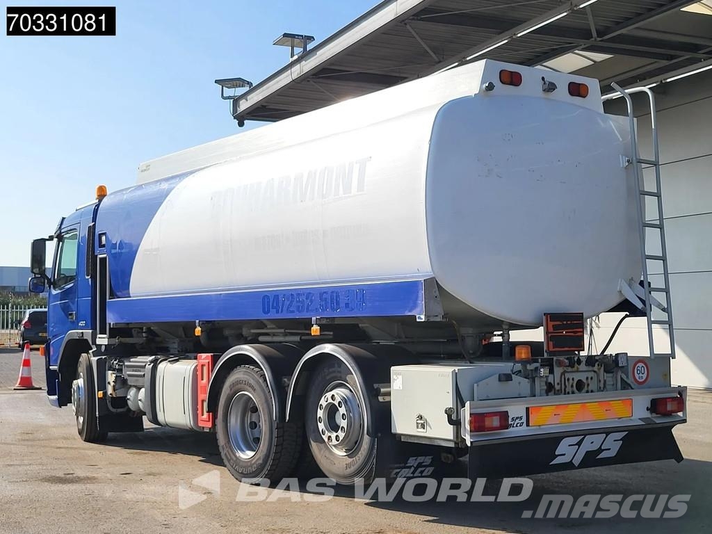 Volvo FM 400 6X2 Stokota Fuel tanker 18.500 liter 4 comp Säiliöautot
