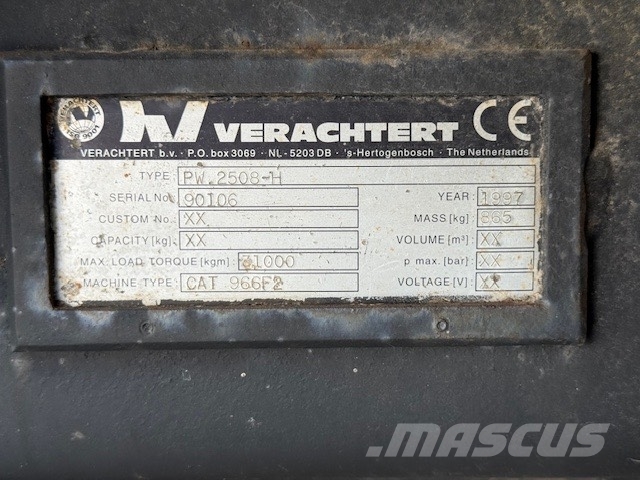 CAT 966 Quick Coupler Loaders Ātrie savienotāji