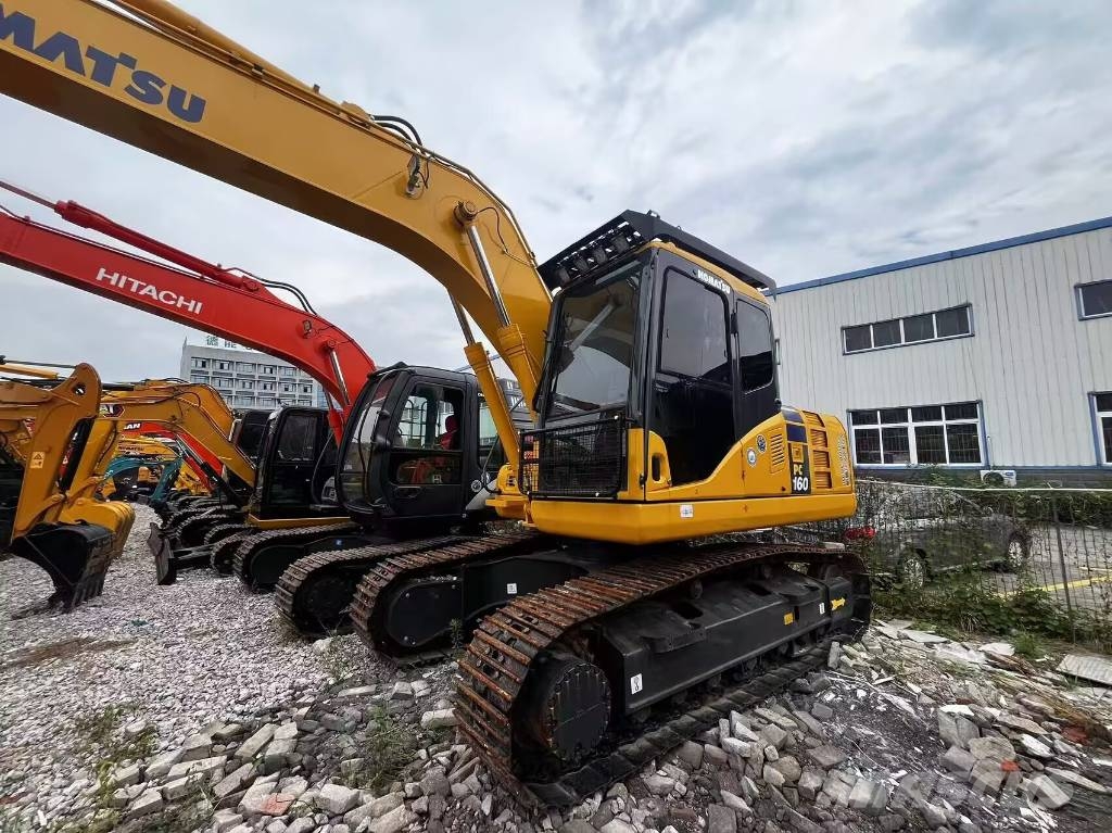 Komatsu PC 160 حفارات زحافة