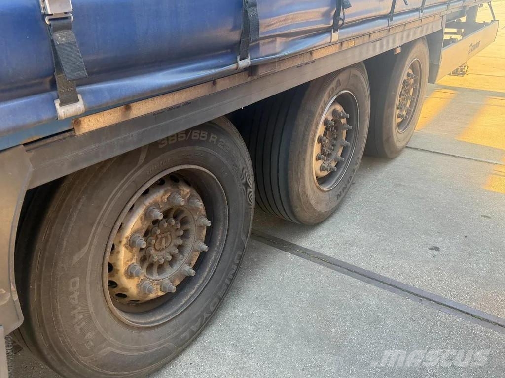 Krone SD 3 AXLE + DHOLLANDIA LIFT 2000 KG + SLING ROOF + Schuifzeilen