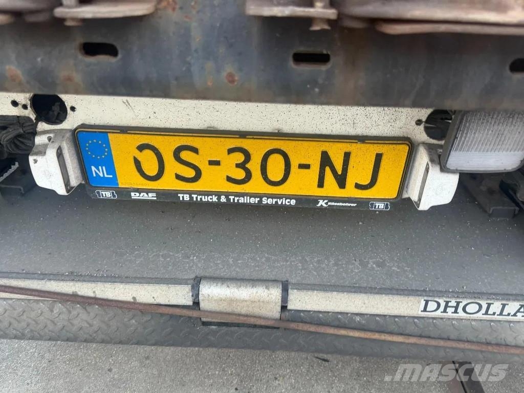 Krone SD 3 AXLE + DHOLLANDIA LIFT 2000 KG + SLING ROOF + Schuifzeilen