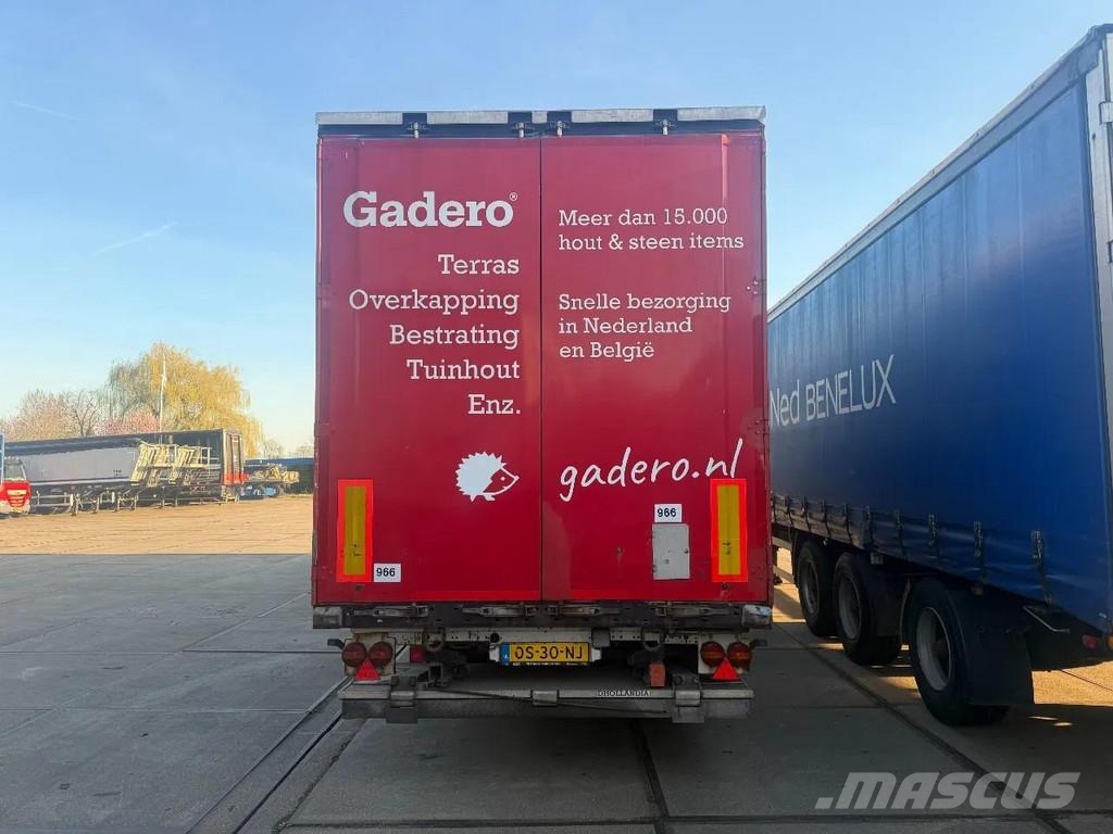 Krone SD 3 AXLE + DHOLLANDIA LIFT 2000 KG + SLING ROOF + Schuifzeilen