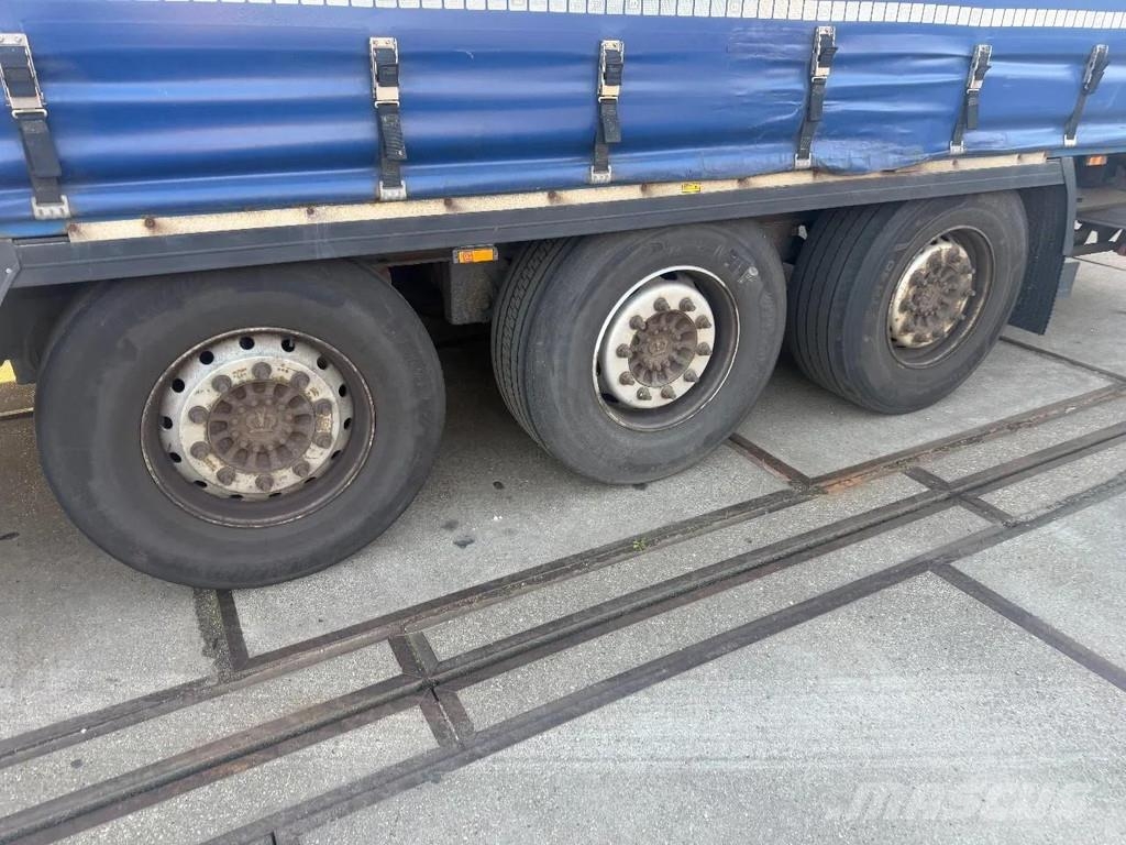 Krone SD 3 AXLE + DHOLLANDIA LIFT 2000 KG + SLING ROOF + Schuifzeilen