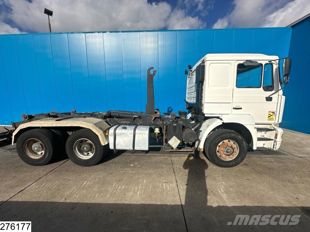 MAN 26 400 6x4, EURO 2, Steel suspension, Manual, Reta Treileri ar āķi