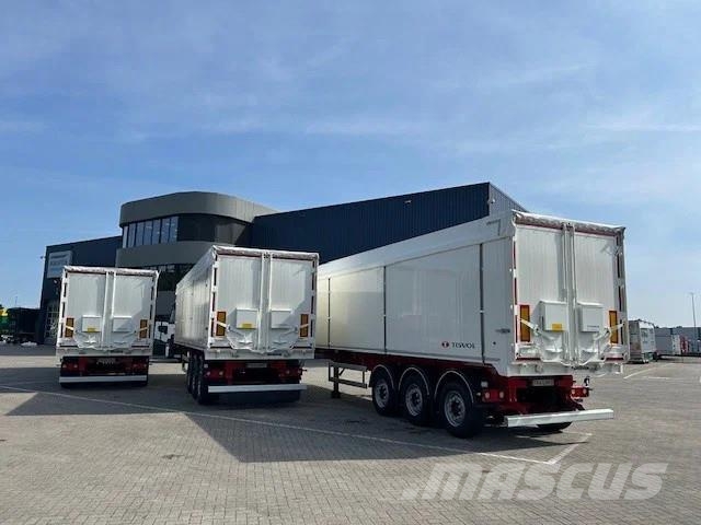 TISVOL S3N - 60m3 Agrar 2x Liftachse Tipper semi-trailers