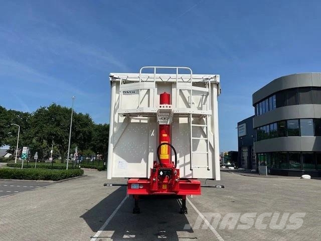 TISVOL S3N - 60m3 Agrar 2x Liftachse Tipper semi-trailers