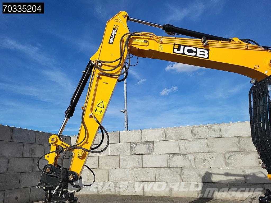 JCB JS175 W Lift Cabin Manejadores de residuos industriales